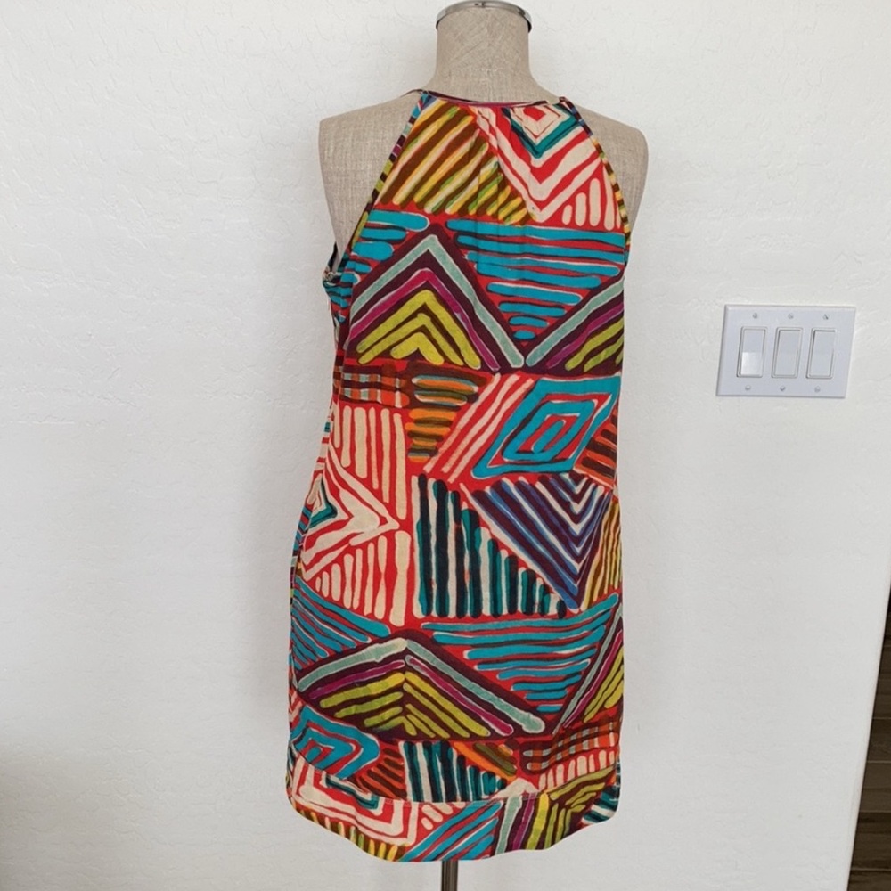 J. Crew Collection 4 geo brushstroke dress - Picture 5 of 6